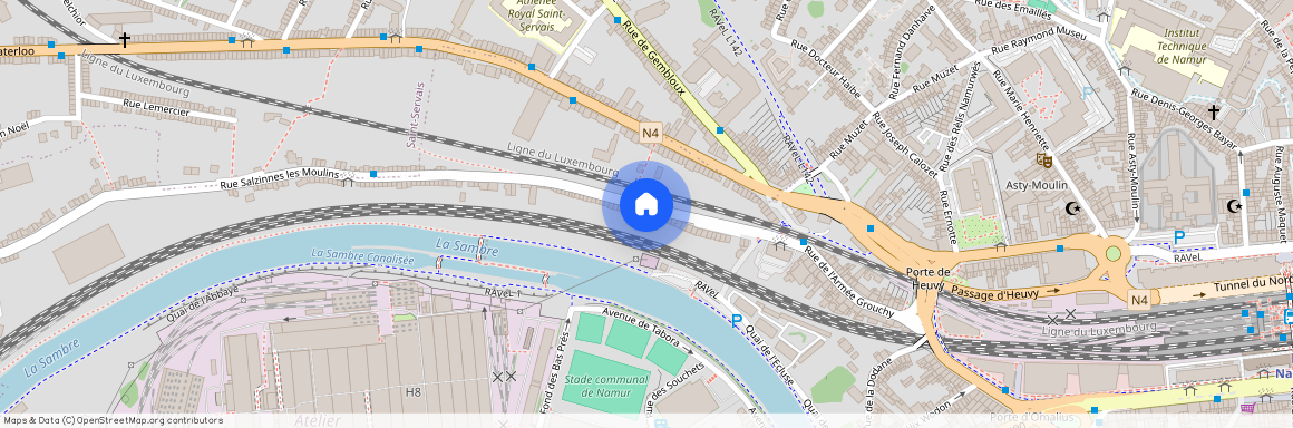 Rue Salzinnes Les Moulins, 45, 5000, Namur