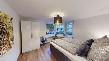 Gehobenes und neuwertiges 3-Zimmer-FEWO-Apartment im Grünen und zentral in der Freiburger Altstadt! - Photo 3