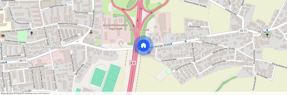 Regensburger Str., 85055, Regensburger Str.     Ingolstadt