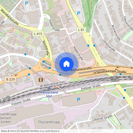 Bismarckstr. 55-57, 42853 Nordrhein-Westfalen - Remscheid