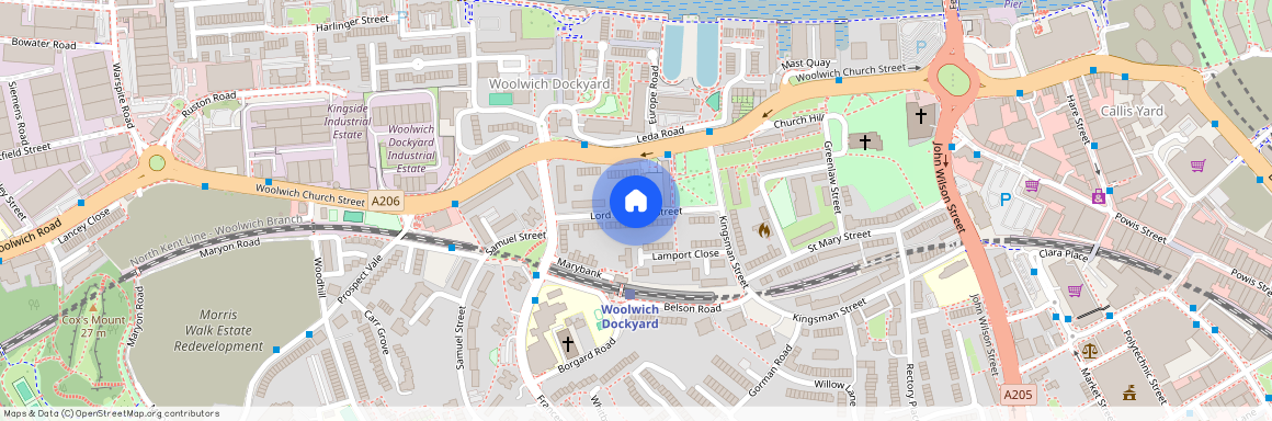 Lord Warwick Street, London SE18