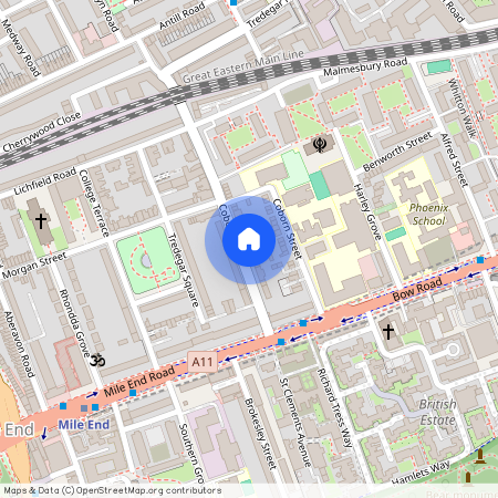 Coborn Road, Bow, London, E3