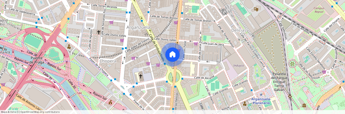 Paseo de las Delicias 114. 28045 Madrid, Arganzuela