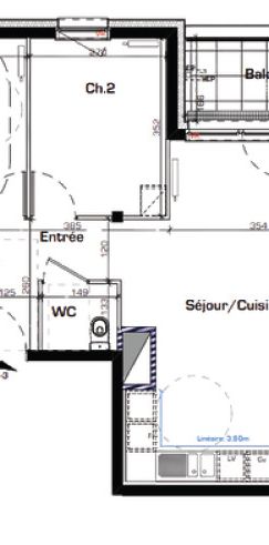 Appartement 3 pièces à Hagondange - Photo 1