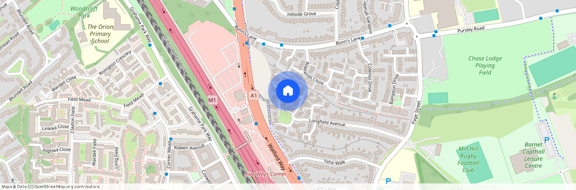 NW7, London