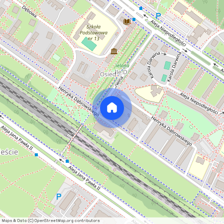 ul. Darwina, Osiedle Dorota, Tychy, śląskie