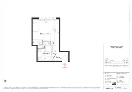 Location Appartement 1 pièce 26m² MERIGNAC 33700 - Photo 4