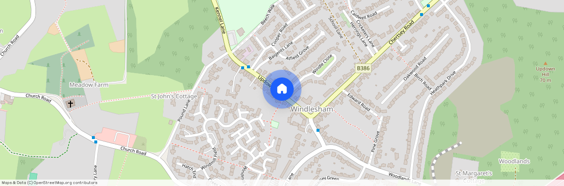 Updown Hill Windlesham GU20 6DX