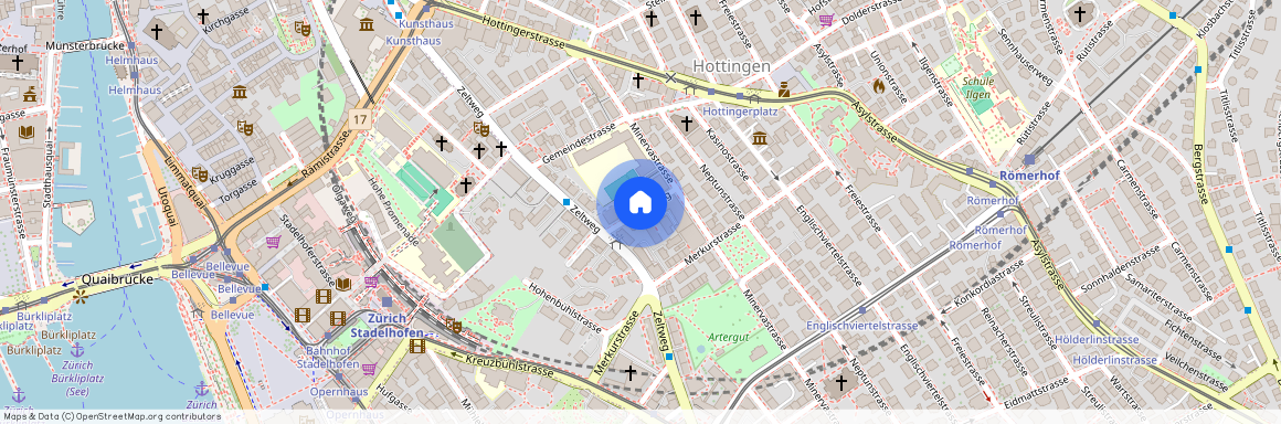 8032, Zürich, Beustweg