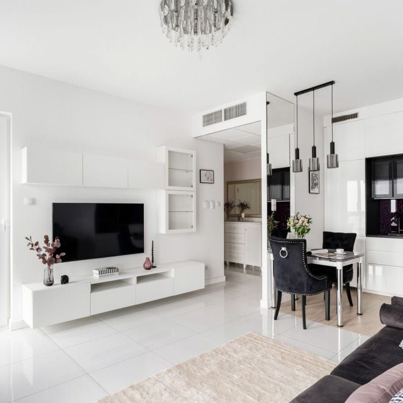 Luksusowy apartament w Wola Tower - Kasprzaka 29 41 m² - Zdjęcie 1