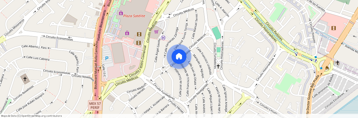 Renta de departamento Circuito Fundadores, Colonia Ciudad Satélite, C.P. 53100, México