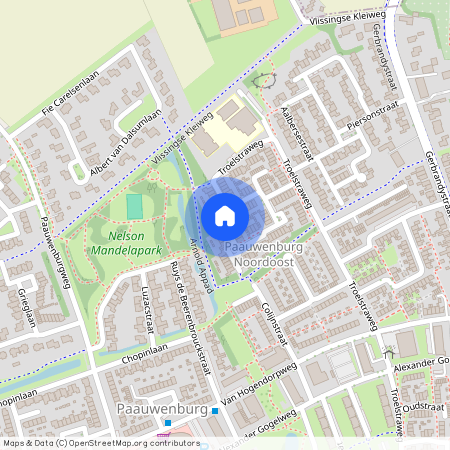 Paauwenburg Noordoost, 4384 HT, Martin Luther Kingstraat, Vlissingen