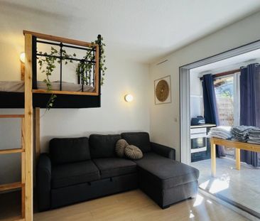 Grand studio meublé avec terrasse et vue sur le lac – Résidence Les... - Photo 2
