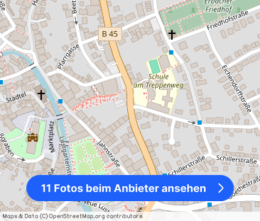 1 Zimmer, Küche & Bad in zentraler Lage in Erbach mit Aufzug und St... - Foto 1