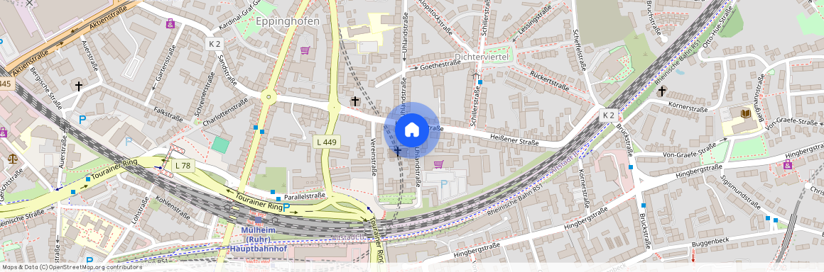 Uhlandstraße 31, 45468 Mülheim OT Eppinghofen