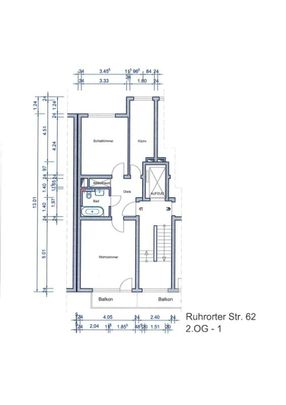 Lichtdurchflutete Wohnung zum Wohlfühlen mit Balkon - Foto 1