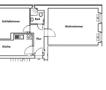 2-Zimmer-Wohnung in beliebter Lage - Nahe Karl-Marx-Straße!!! - Foto 4