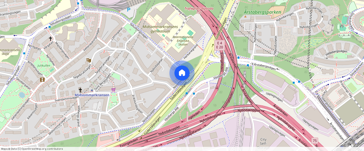 Nioörtsvägen **, Midsommarkransen