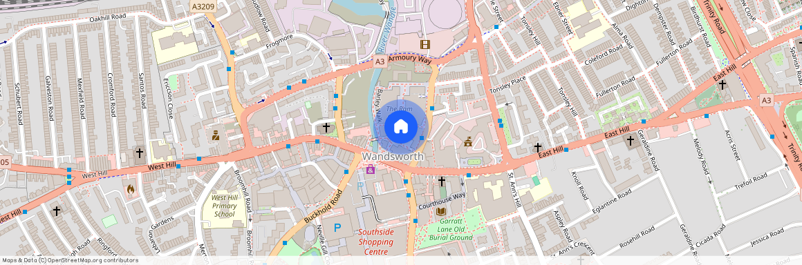 Bubbling Well Square, Wandsworth Town, SW18