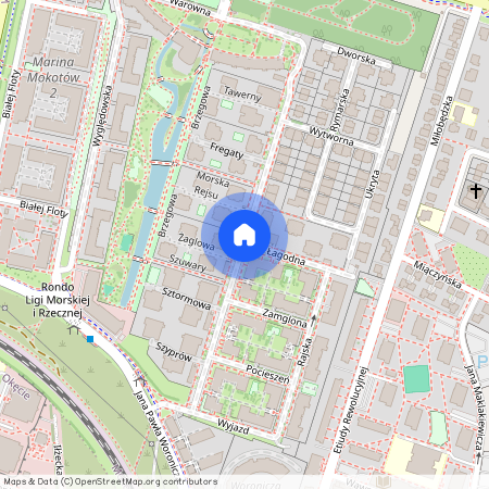 ul. Przejazd, Wyględów, Mokotów, Warszawa, mazowieckie