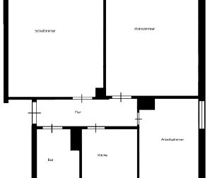 2,5-Zimmer-Dachgeschosswohnung in ruhiger Stichstraße - Photo 2