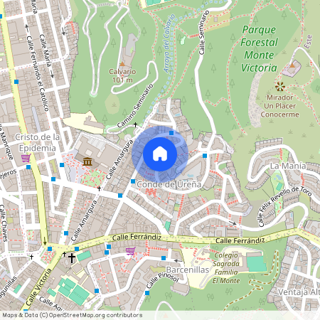 Conde de Ureña, Málaga