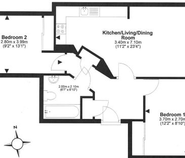 2 bed flat for rent in Granton - Photo 6