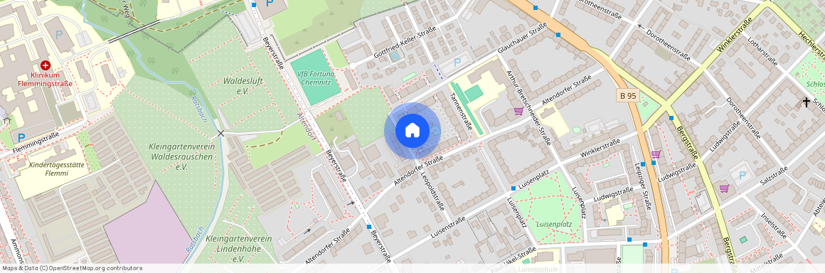 Leopoldstraße 20, 09113 Chemnitz - Schloßchemnitz