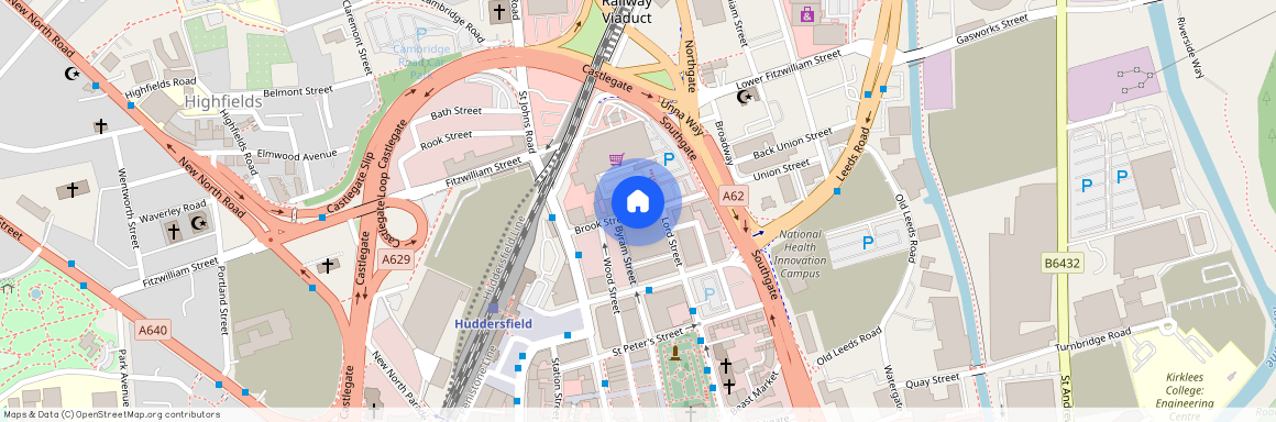 Brook Street, Town Centre, Huddersfield, HD1