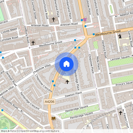 Pembridge Villas London W11, London, W11