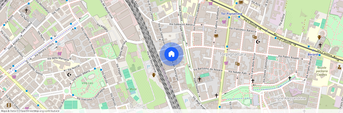 Via dei Savorgnan, Rome, Lazio 00176