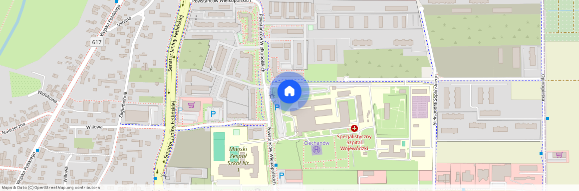 ul. Powstańców Wielkopolskich, Ciechanów, ciechanowski, mazowieckie