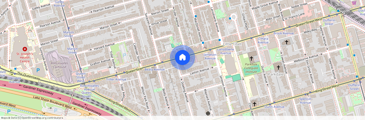 1481 Queen Street Unit# Upper, Toronto