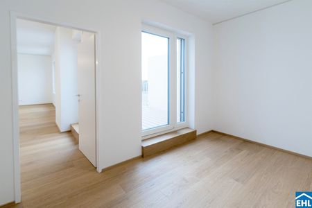 Wunderschöne 3- Zimmer Wohnung mit Terrasse direkt an den Donau- Auen! - Photo 5