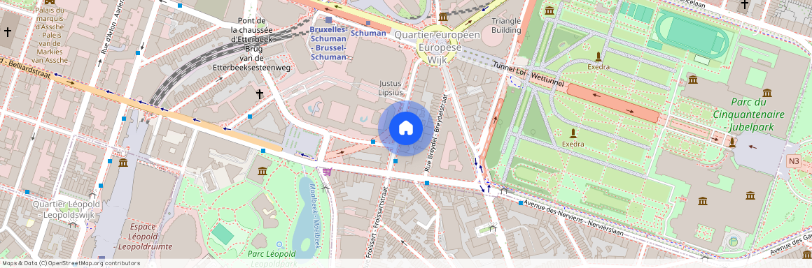 Rue Froissart, 105, 1000, Bruxelles