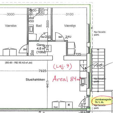 Jernbanegade 7K, 1.th., Langeskov 3-vær. 1. sals lejlighed - Photo 4