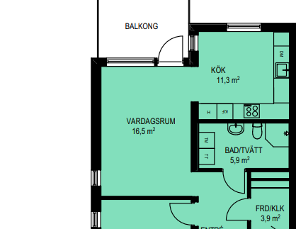 Ribby Allé 134B, Stockholm - Photo 1