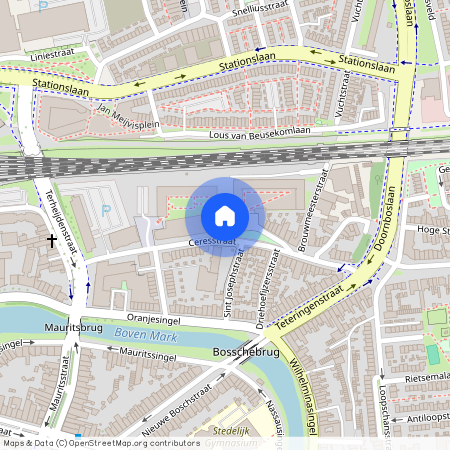 Station, 4811 CE, Ceresplein, Breda