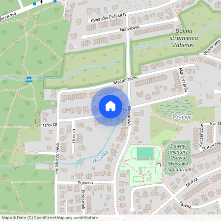 ul. Urocza, Osów, Zachód, Szczecin, zachodniopomorskie