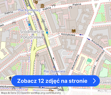 1 pokojowe Mieszkanie w Centrum Warszawy -Plac Konstytucji - Zdjęcie 1