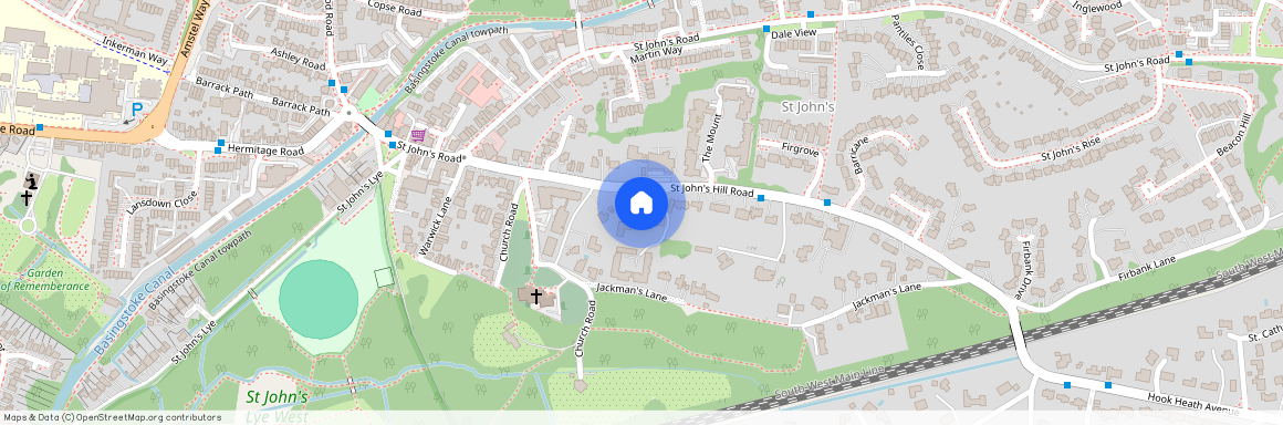 St. Johns Lodge, Woking GU21