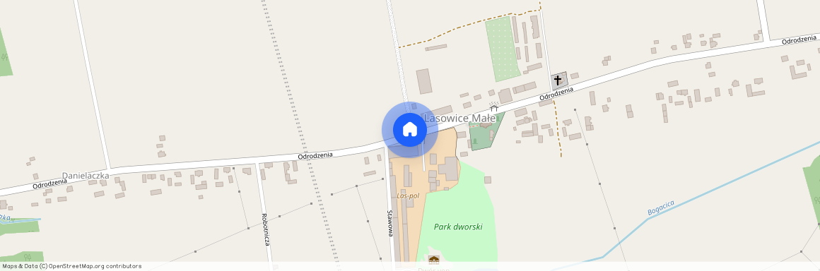 ul. Odrodzenia, Lasowice Małe, Lasowice Wielkie, kluczborski, opolskie