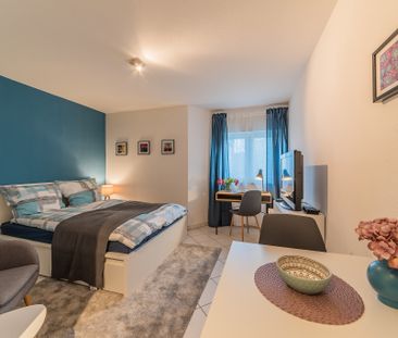 City-Residence: Modern möbliertes Apartment in Bockenheim - Photo 6