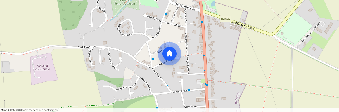 Chapel Court, Chapel Road, Astwood Bank, Redditch, Worcestershire, B96