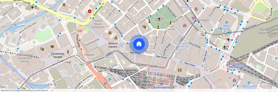 City Centre, 9 Bennetts Hill, Sun House, B2 5RS, Birmingham