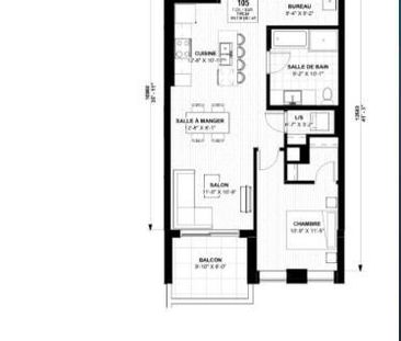 1 CH - 1 SDB - Gatineau - $1,890 /mo - Photo 4
