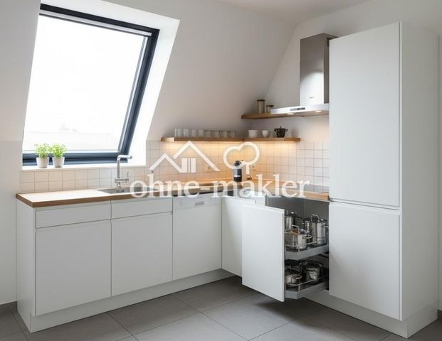 Gemütliche 1,5 Zimmer Dachgeschosswohnung mit 33m² in Friedberg zu vermieten - Photo 1