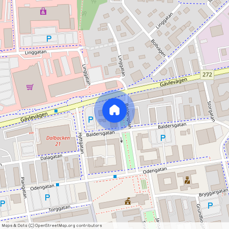 Baldersplan, Sandviken