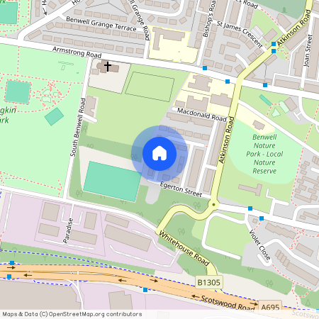 Bilborough Gardens, Newcastle upon Tyne NE4