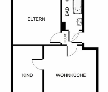 2-Zimmer-Wohnung in Gelsenkirchen Scholven - Foto 2